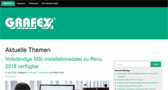 Desktop Screenshot of grafex.eu