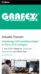 Mobile Screenshot of grafex.eu