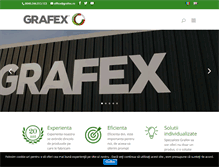 Tablet Screenshot of grafex.ro